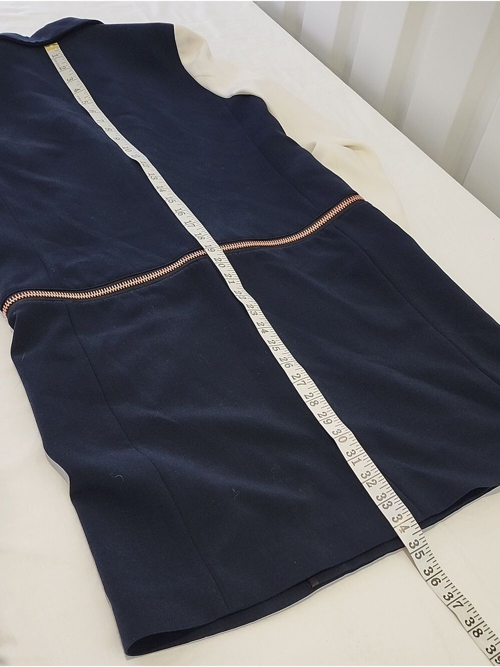 Muller Of Yoshiokubo Navy Convertible Blazer Sz EU38 US6 Tailored Futuristic EUC - Picture 13 of 13